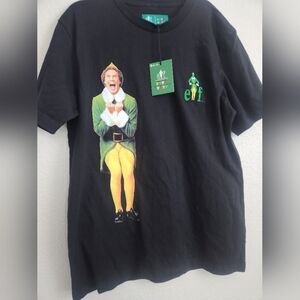 Warner bros Elf movie Holiday‎ christmas shirt nwt mens xl